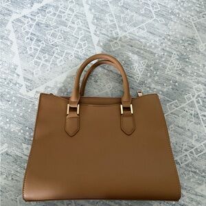 Miztique Classic Brown Tote Bag